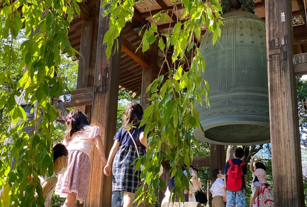 増上寺 境内巡りと木魚体験を開催いたしました。