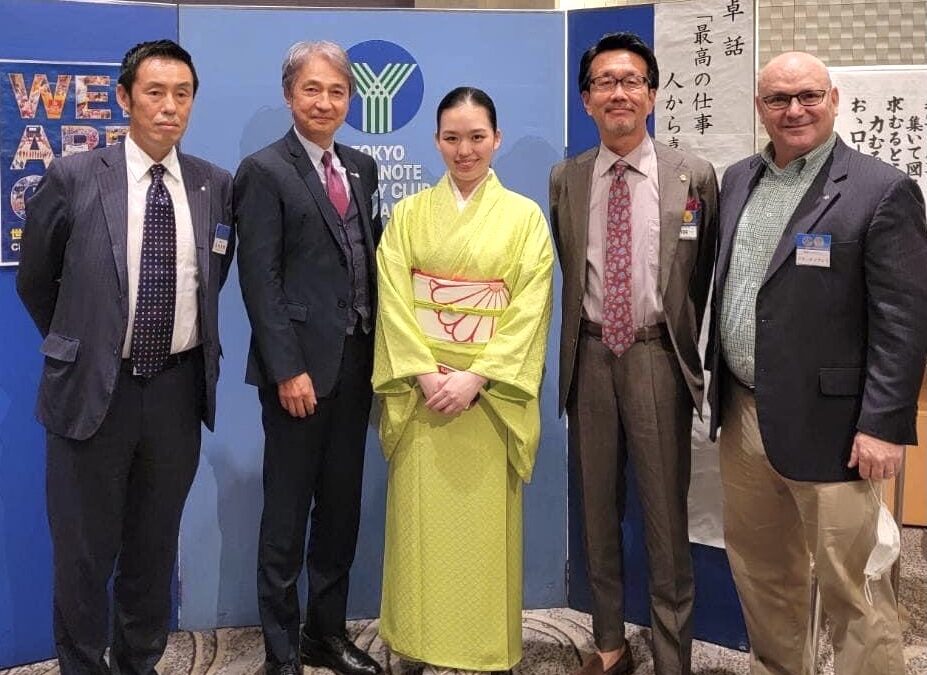 山の手ロータリークラブさまにて講演/実演をさせていただきました。