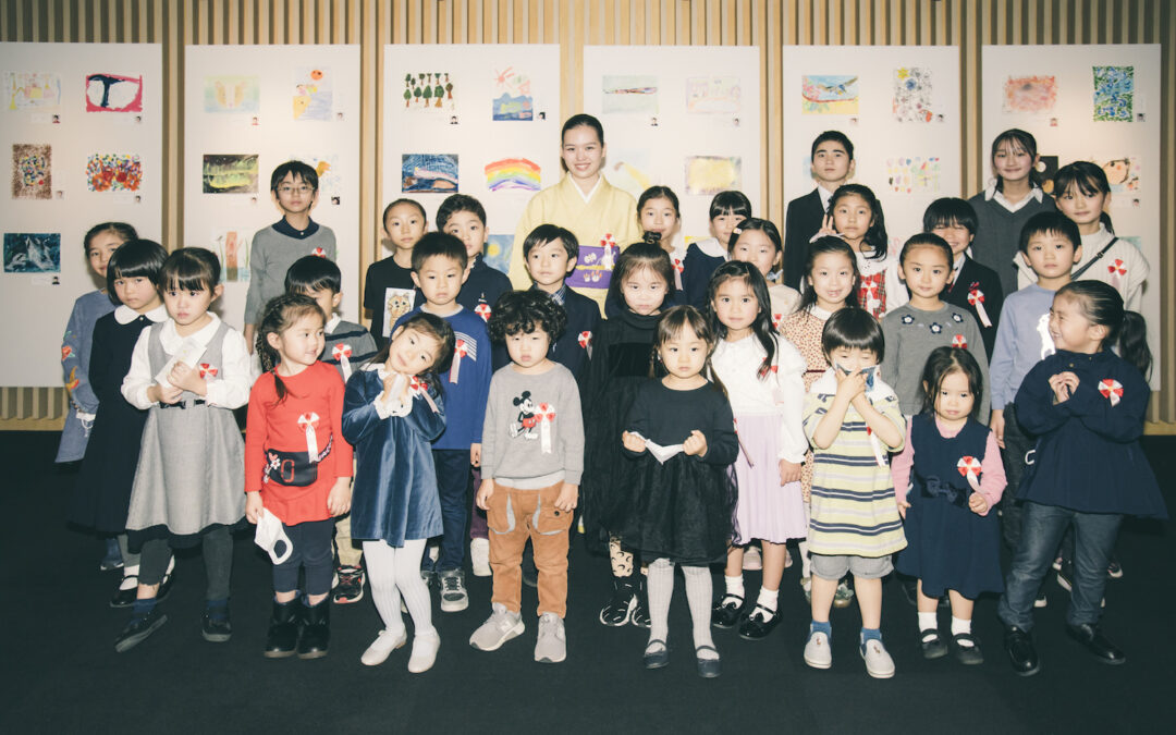 ［主催］子供舞踊塾 初の絵画作品展「はじめのいっぽ」＠増上寺